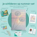 Paint by Numbers Dandelion Sunset