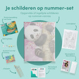 Paint by Numbers Panda