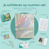 Paint by Numbers Parrot