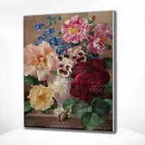 Paint by Numbers Portrait Flowers