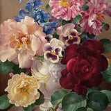 Paint by Numbers Portrait Flowers