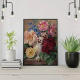 Paint by Numbers Portrait Flowers