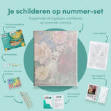 Paint by Numbers Portrait Flowers