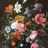 Paint by Numbers Portrait Flowers in Blue Vase