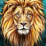 Paint by Numbers Portrait Lion