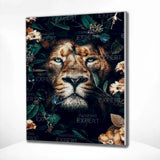 Diamond Painting Portrait of a Lion