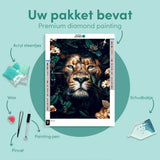 Diamond Painting Portrait of a Lion