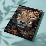 Paint by Numbers Portrait of a Tiger