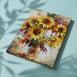 Paint by Numbers Beautiful Sunflowers