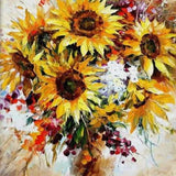 Paint by Numbers Beautiful Sunflowers
