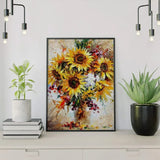 Paint by Numbers Beautiful Sunflowers