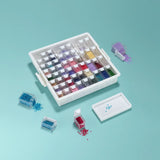 Premium storage box with 54 jars (diamond painting)