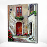 Paint by Numbers Window House