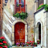 Paint by Numbers Window House