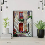 Paint by Numbers Window House