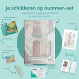 Paint by Numbers Window House