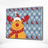 Paint by Numbers Reindeer Christmas