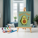 Retro Kitchen Fun - Paint by Numbers Mini Set of 6