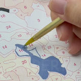 Fine line brushes