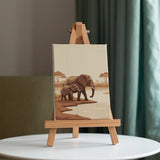 Safari Adventure - Paint by Numbers Mini Set of 6