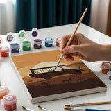 Safari Adventure - Paint by Numbers Mini Set of 6