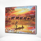 Diamond Painting Savanna Africa