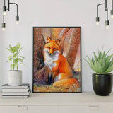Paint by Numbers Cute Fox