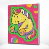 Paint by Numbers Cute Unicorn