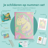 Paint by Numbers Cute Unicorn