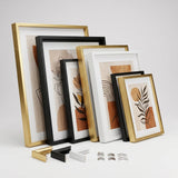 Wooden Frame 4cm Thick White/Black/Brown