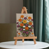 Seasonal Blooms - Paint by Numbers Mini Set of 6