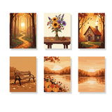 September Spell - Paint by Numbers Mini Set of 6