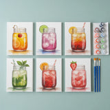 Sip & Splash - Paint by Numbers Mini Set of 6