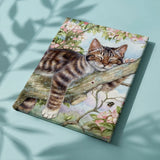Paint by Numbers Sleeping Cat Tree