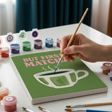 Sip & Rest Matcha Edition - Paint by Numbers Mini Set of 6