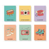 Playful Retro Objects - Paint by Numbers Mini Set of 6
