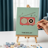 Playful Retro Objects - Paint by Numbers Mini Set of 6