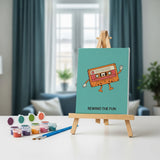 Playful Retro Objects - Paint by Numbers Mini Set of 6