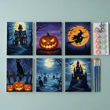 Spooky Nights Collection - Paint by Numbers Mini Set of 6