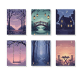 Fairytale Evening - Paint by Numbers Mini Set of 6