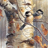 Diamond Painting Long-tailed Tits Forest