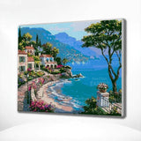 Paint by Numbers City by the Sea