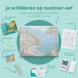 Paint by Numbers City by the Sea
