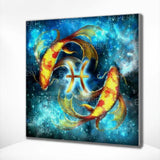Diamond Painting Zodiac Sign Pisces