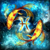 Diamond Painting Zodiac Sign Pisces
