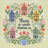 Paint by Numbers Home is where mommy is