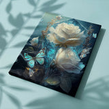Paint by Numbers Timeless White Flowers