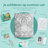 Paint by Numbers Tiger