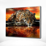 Paint by Numbers Tiger Sunset