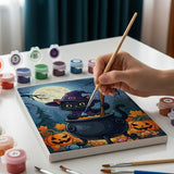 Trick or Treat magic - Paint by Numbers Mini Set of 6
